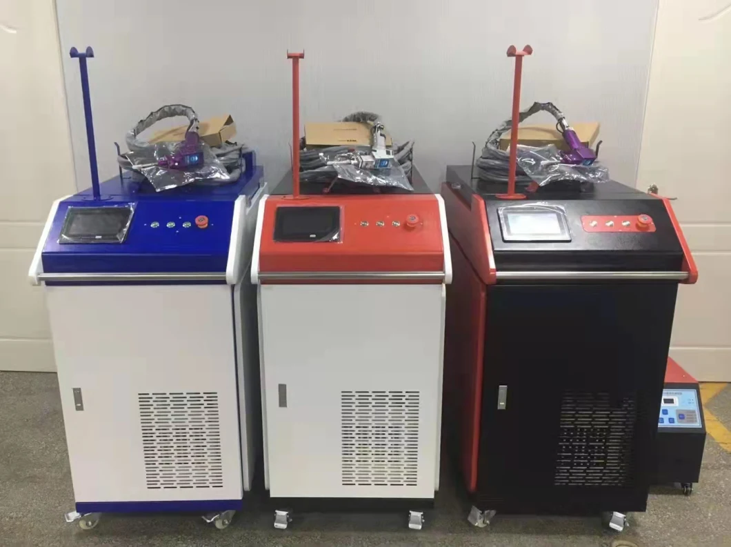 1000W 1500W 2000W Raycus Fiber Laser Welding and Cutting and Cleaning 3 in 1 Machine