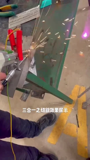 China hizo 1kw 3 en 1 máquina de limpieza de corte de soldadura láser