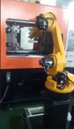 Brazo de robot industrial de robot paletizador de 6 ejes para planta de fabricación con certificado CE